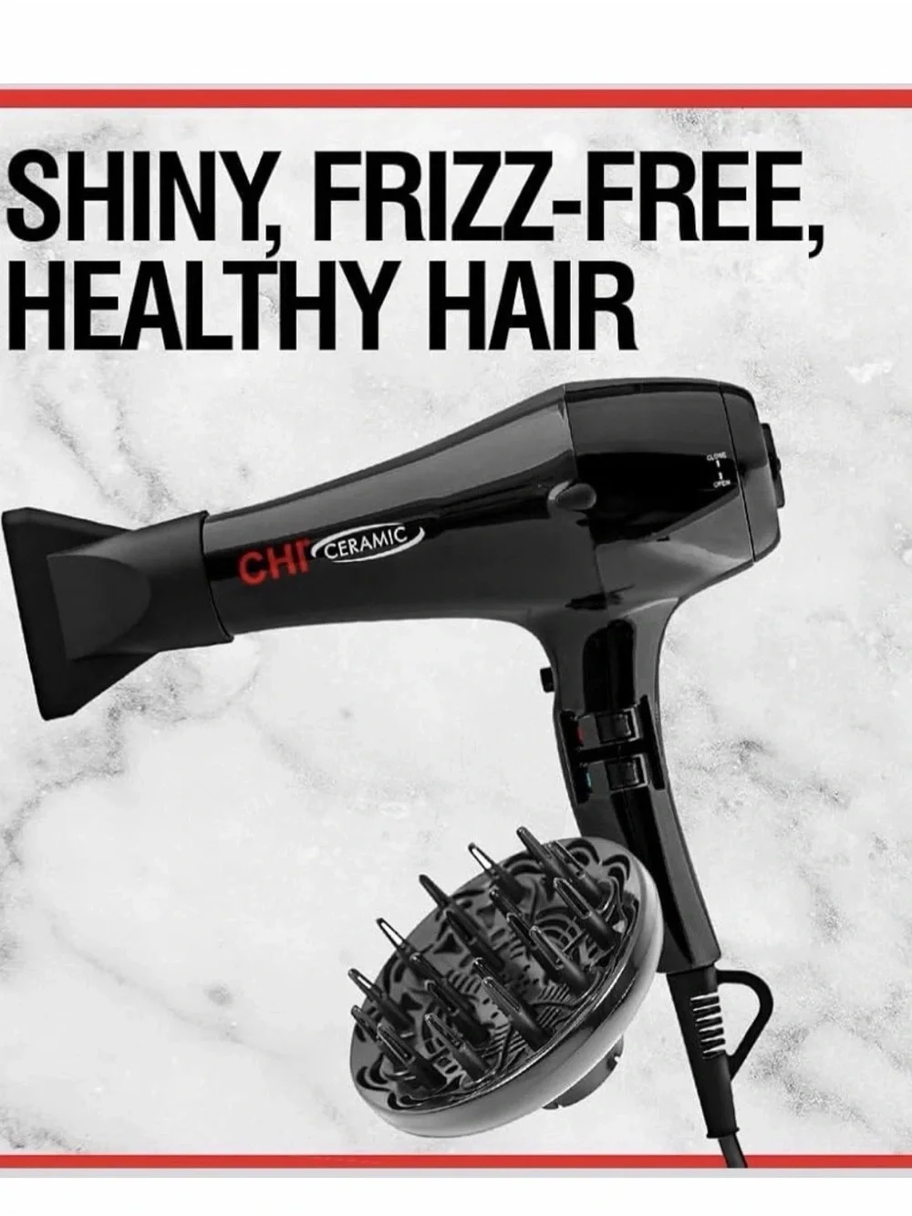 Chi ceramic hair